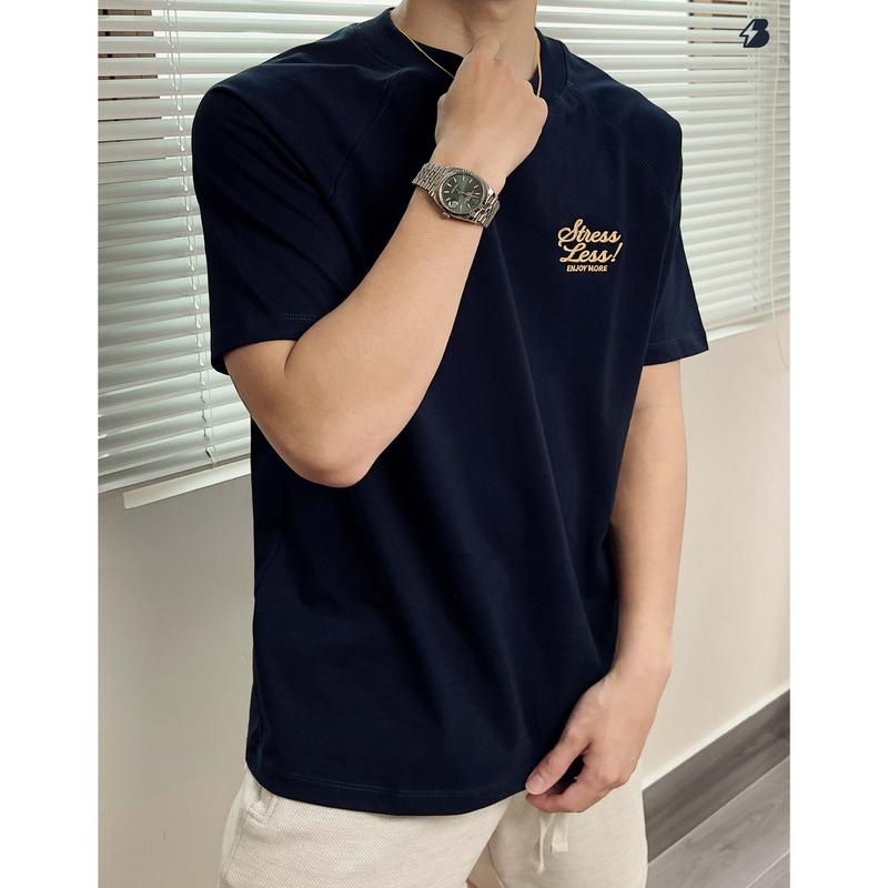 Áo thun raglan StressLess premium cotton - thương hiệu Semi Basic 8