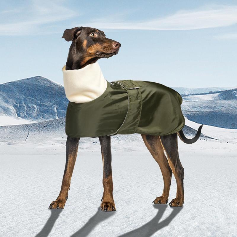 Winter Pet Clothes, Thickened Warm Dog Coat, Reflective Thermal Lined Dog Jacket, Pet Clothes for Large Dogs, Dog & Cat Clothing Supplies 5