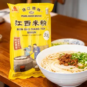 Mie Beras Jiangxi Merek Jiangxi Mie Beras HALAL Mie Sarapan Mie Sehat Persediaan yang Cukup di Hari yang Sama