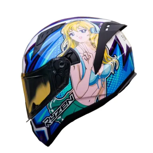 RYZEN ZX900 SUMMER FULL FACE DUAL VISOR - TikTok Shop Philippines