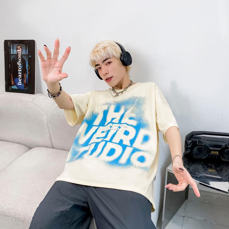 LOCAL BRAND Áo thun The Weird Phong Cách Unisex Form Rộng ATK803 5