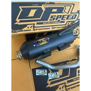 Knalpot Standar Racing DP_speed MONCONG SHIJIROU Full set ( SARTENG, SARFULL ) MOTOR ALL METIK