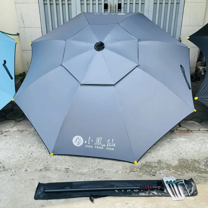 Ô Dù Câu Cá THANH PHONG - TIỂU PHƯỢNG HOÀNG ,Khớp Công Thái Học Xoay 360, Chống Thấm Nước Tốt 5