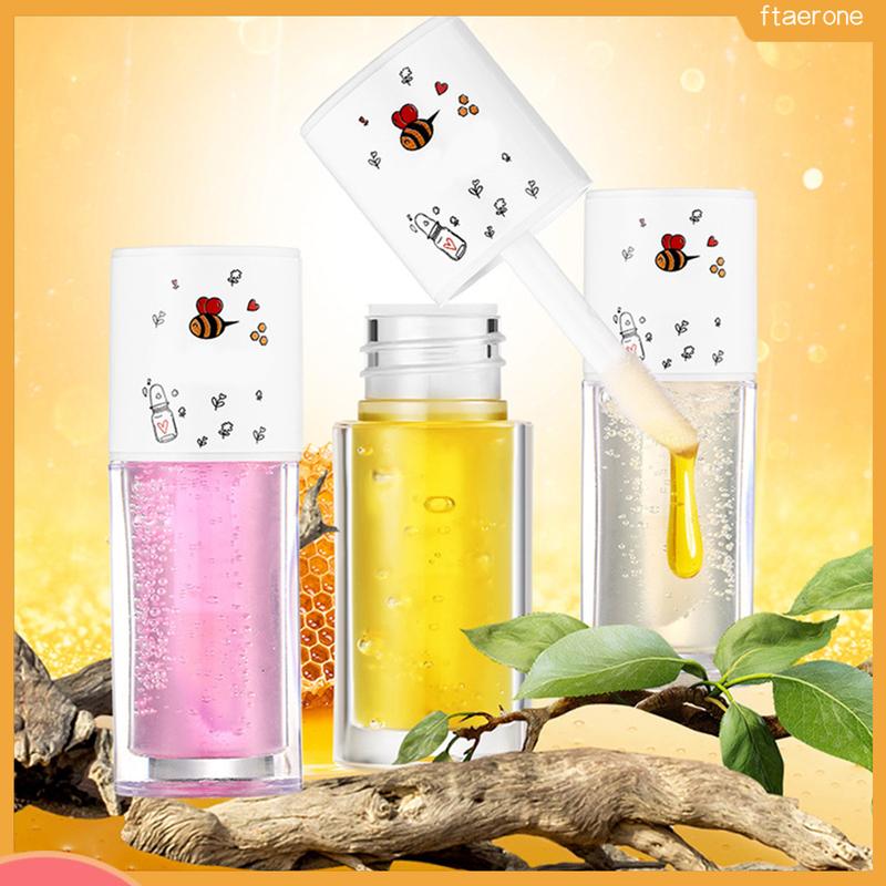 (ftaerone) 5ml Lip Oil Easy to Use Natural Ingredients Moisturizing Various Flavors Reduce Dead Skin Lipstick Primer Lightweight Prevent Chapped Lips Oil for Women 1