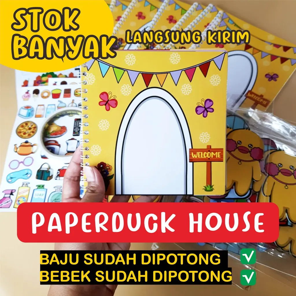 [ CUCI GUDANG ] COD Paperduck duck house HARGA PROMO