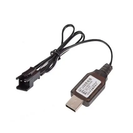Dây sạc USB pin lion 3.7v cổng SM-2P cho đồ chơi điều khiển từ xa