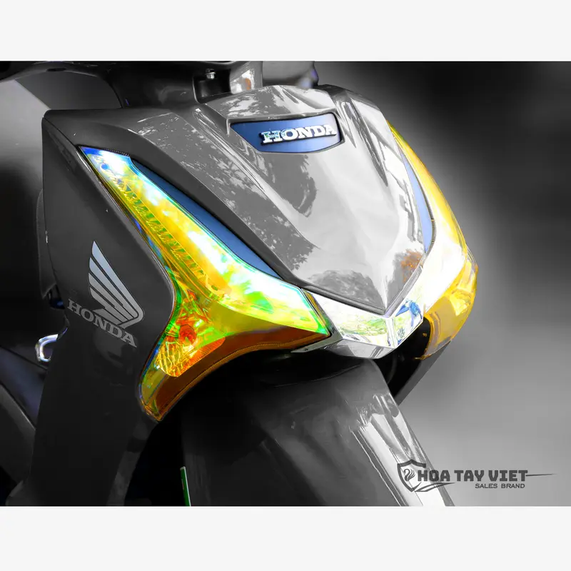 Decal demi xe FUTURE chuyển màu cao cấp chống trầy đèn định vị xe honda Future 7