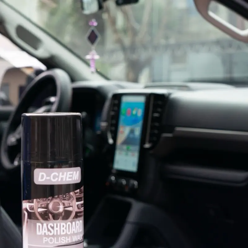 [Chai lớn 450ml] Chai Phục Hồi Nhựa Nhám D-Chem Dashboard Polish 450ml~380g Dạng Xịt Dưỡng & Đánh Bóng Nhựa Nhám Ô Tô Xe Máy 4