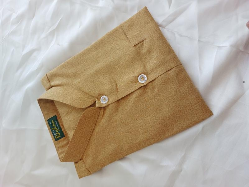 Product Introduction of Lembut Baju koko madinah Alfa reyhan / taqwa katun madinah / kerah sanghai / baju koko habib Polos Dewasa Muslim Mewah Pria 8