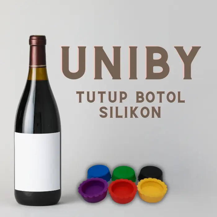 Isi 3 Tutup Botol Kecap Saus Beling Silikon / Reusable Silicone Bottle Cap 1