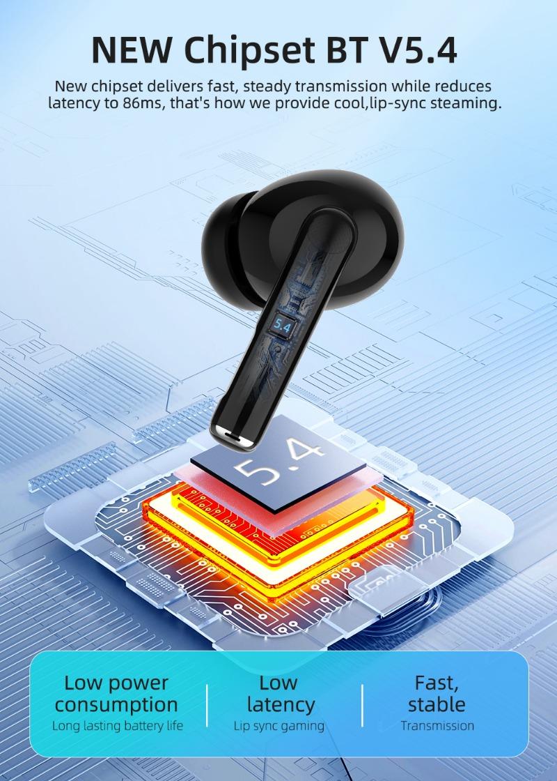 Product Introduction of TW300 Bluetooth Earbuds Earphone Touch Control True Wireless Stereo Sports In-ear Headphones 20