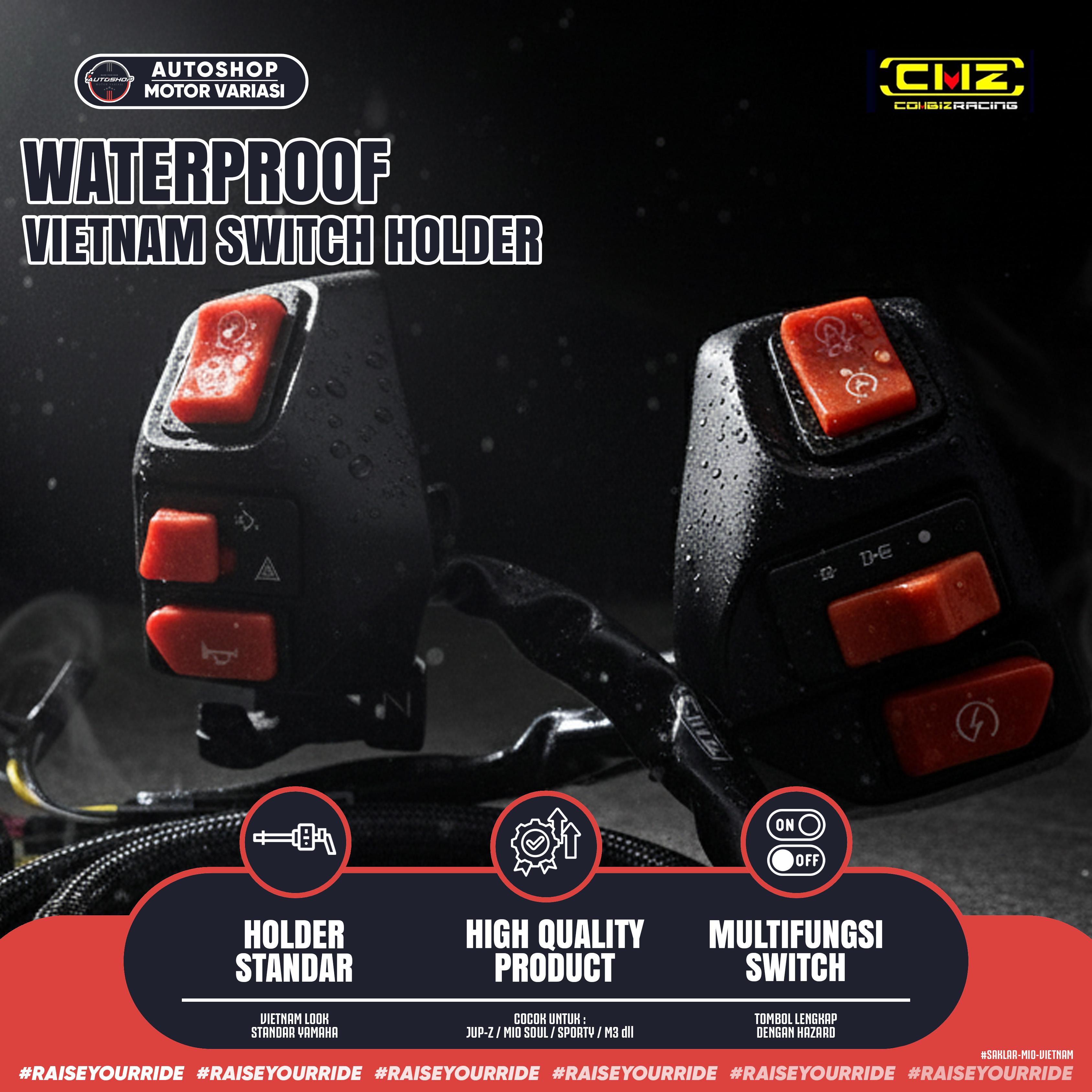 Saklar Mio Set Kiri Kanan Lengkap Hazard Model Vietnam Jupiter Z MX Mio Sporty Import