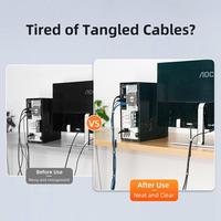 Gambar CABLETIME Kabel Winder Nylon Blended Clip Earphone Holder Cord - 2M dari CABLETIME Authorized Bali Kab. Badung 3 Tokopedia