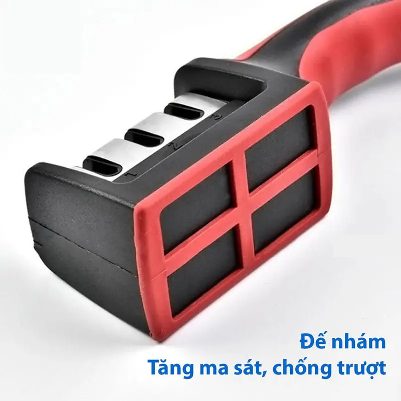 Dụng cụ mài dao kéo cầm tay 3 rãnh giúp giao luôn sắt bén, Đồ mài dao kéo đa năng cắt thái nhẹ nhàng không dùng lực 8