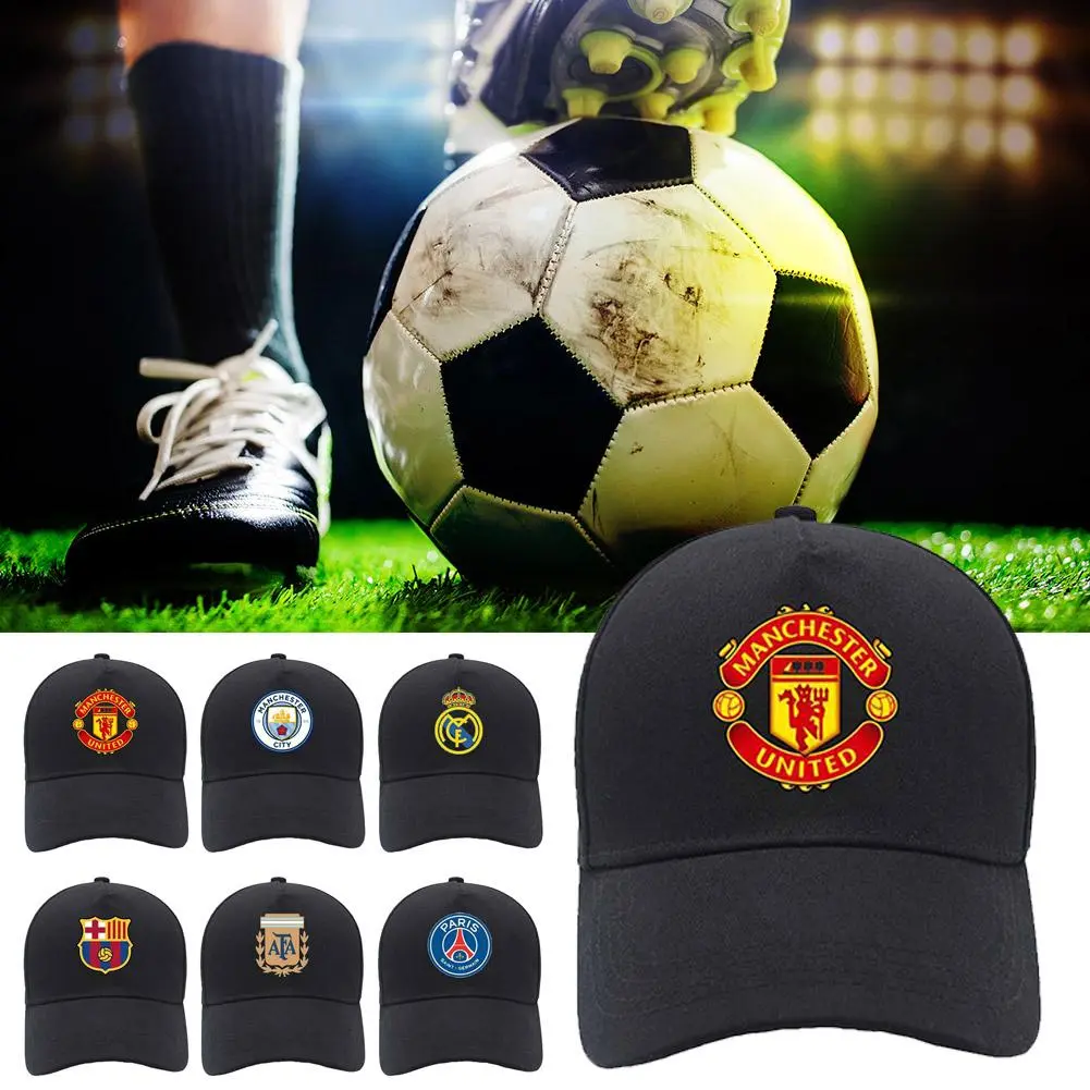 1x Topi Cap Manchester United Mu Epl Men And Women Football Club Trucker Cap/Hat Football Club Hat Adjustable Hats