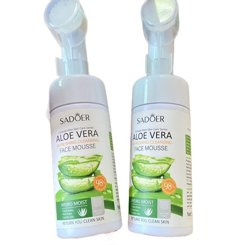  Chay Sữa Rửa Mặt Rau Nha Đam Làm Sạch Da Hỗ Trợ Giám Mụn 120ml Dùng cho nam và nữ 