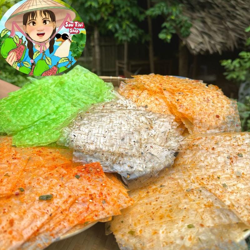 Combo 2 bịch bánh tráng ( mỗi vị 250g, tùy chọn vị theo ý thích ) Snack Food
