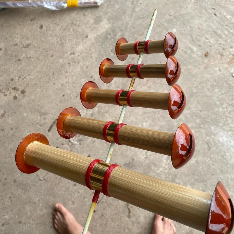 Sáo  diều Chuông 5q- d32 hàng nét phù hợp diều 2m -2m5