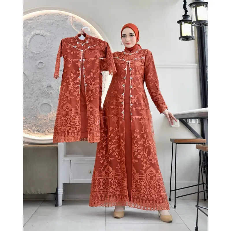 (COD) GAMIS REGINA COUPLE IBU DAN ANAK // GAMIS COUPLE // GAMIS PESTA // GAMIS KONDANGAN // GAMIS KEKINIAN // GAMIS SERAGAMAN // GAMIS MOM&KIDS // GAMIS MODERN // GAMIS TERBARU Muslim Panjang