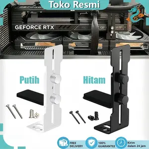 Universal Holder Kartu Grafis Adjustable Vertical GPU Bracket Support Anti Sag Bracket VGA