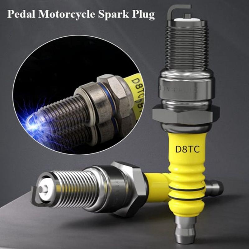 New 2 Styles Pedal Motorcycle Yellow& Spark Plug 125150 Spar - TikTok ...