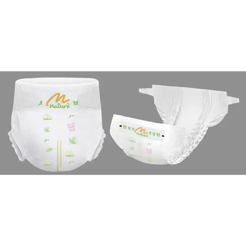 ￼Tã/Bỉm dán/quần Momo Nature mẫu mới NB60/S56/M52/M48/L44/XL42/XXL40/3XL38/4XL36 5