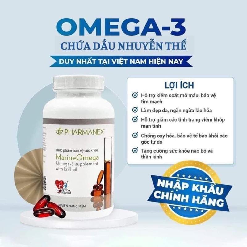 Omega 3 chứa dầu nhuyễn thể nhập khẩu Mỹ và omega3 Triple strength webber naturals thực phẩm bổ sung Omega3 hộp 120 viên hỗ trợ tốt cho tim mạch và đẹp da (chọn phân loại)