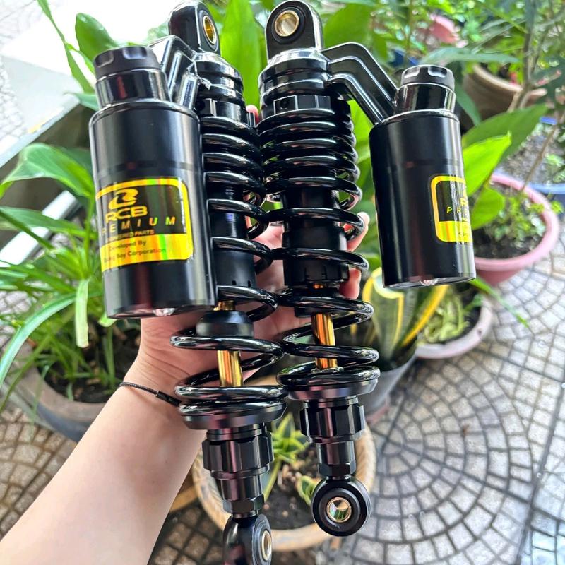 Phuộc RCB (TY VÀNG) bình dầu 1:1 gắn Dream Axelo Elegant Angel MD Cub Charly Wave Future Jupiter Taurus Galaxy Sirius Win Caphe... Phuộc Sau