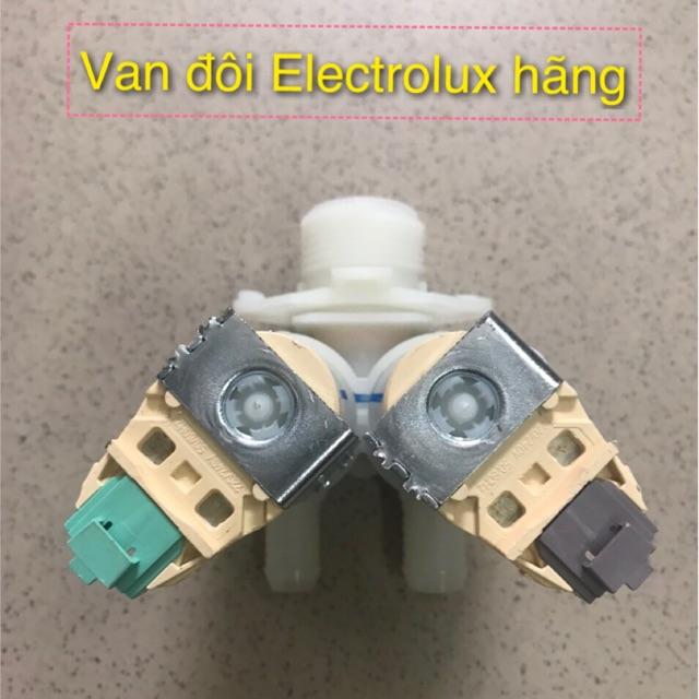 Van cấp đôi Elec - Van điện từ cấp nước máy giặt đôi ELECTROLUX - 2 cổng - hai cửa - HÃNG