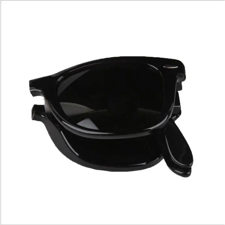 Foldable Rice Nail Glasses Sunglasses Men's Driving Foldable Sunglasses UV Protection Driving Fishing Glasses FDA
