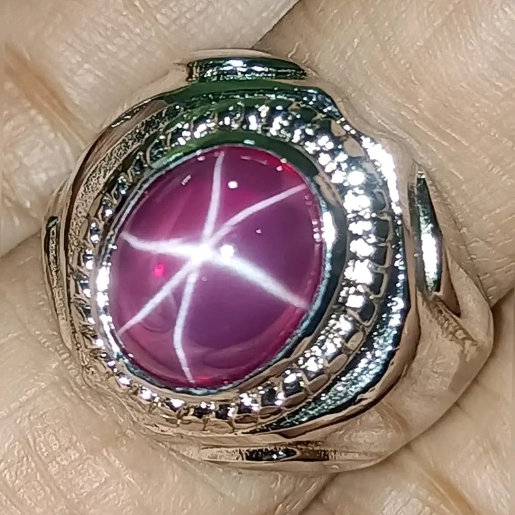 Batu cincin americanstar Laki-laki
