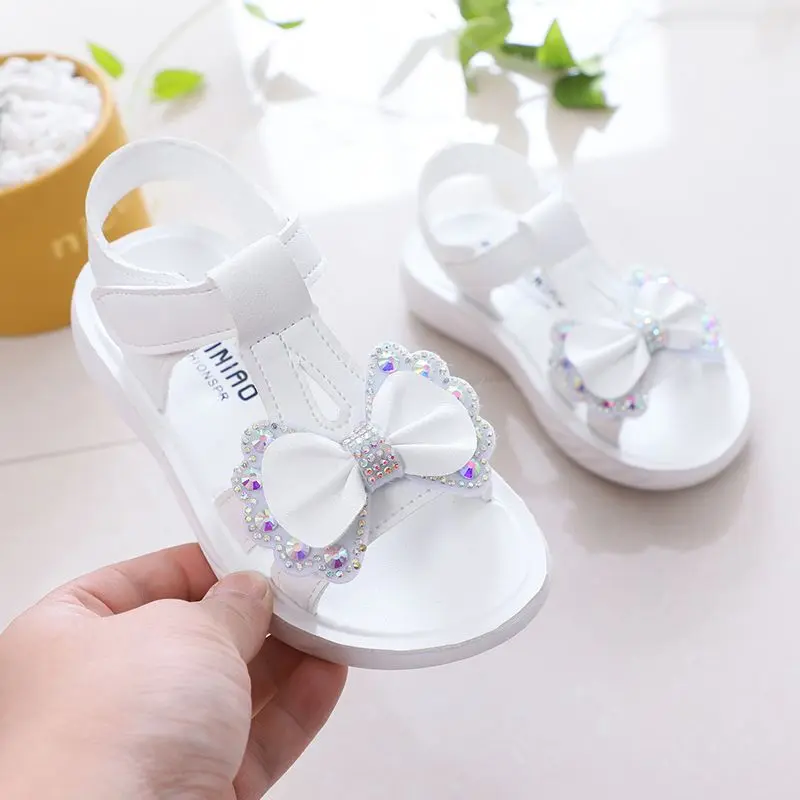 Dép Xăng Đan Bé Gái, Hàng Mới Về 2024, Không Trơn Trượt, Thích Hợp Cho Mùa Hè, Trang Phục Đi Học Người Nổi Tiếng Trên Internet, Giày Em Bé Và Trẻ Em, Phong Cách Công Chúa, Thích Hợp Cho Bé Gái 1