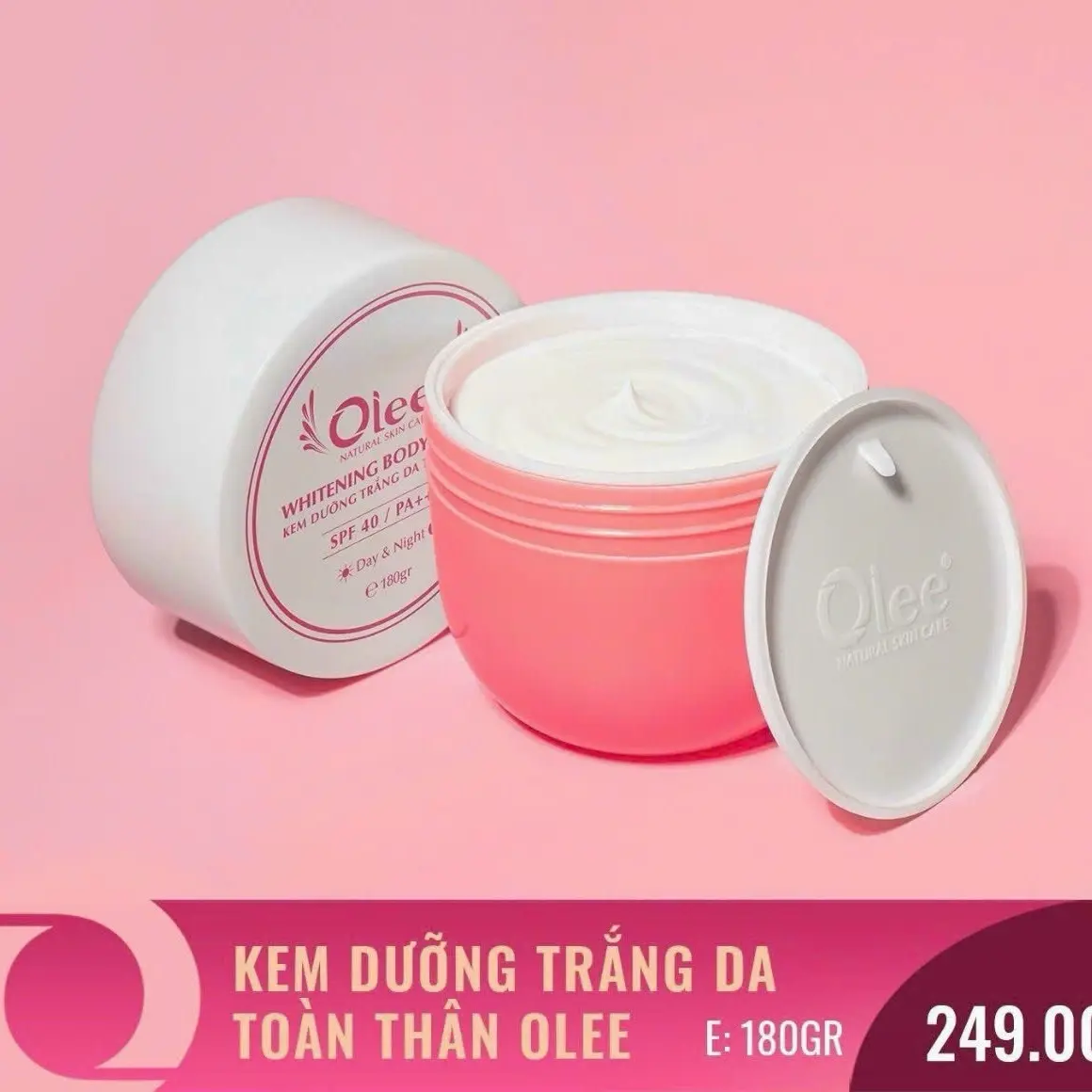 Kem body olee dưỡng trắng da toàn thân(1)