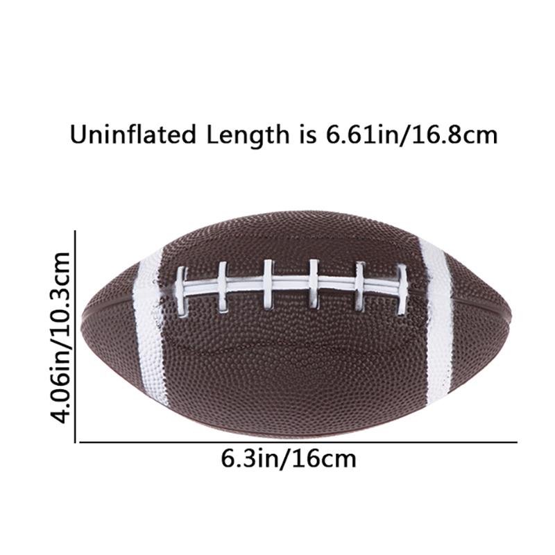 Product Introduction of American Football Soccer Rugby Association Footy Ball Standard Size 6 Sports Football For Children Teenager Training Ball 0