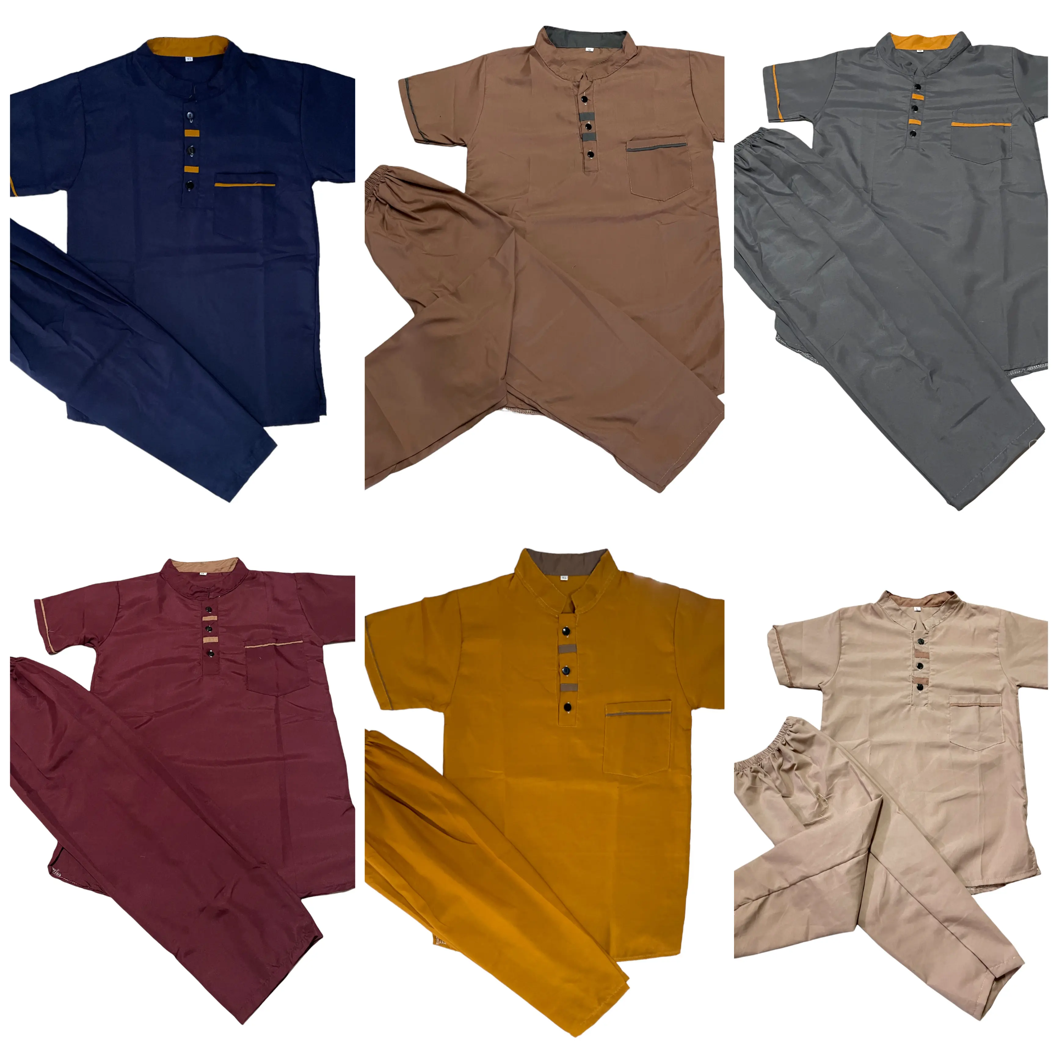 PILIH MOTIF KOKO KURTA ANAK KANCING 1-10 TAHUN MLXL 81012