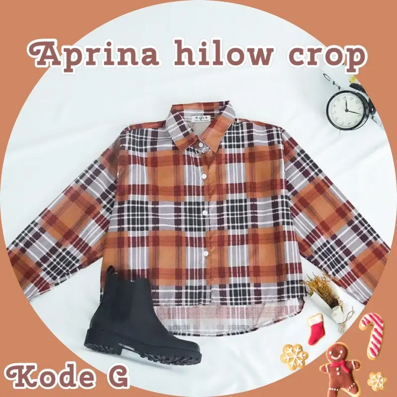 GFS TBM LT APRINA HILOW CROP SHIRT 5