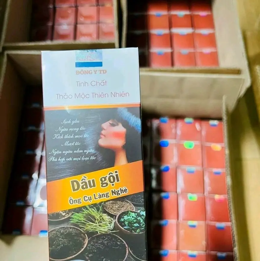 Dầu gội thảo mộc thiên nhiên Ông Cụ Làng Nghè