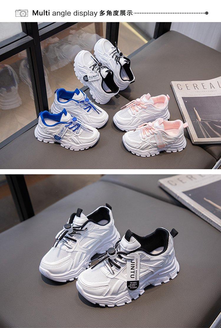Product Introduction of Kasut Sukan Kanak-kanak, Koleksi Baharu Musim Bunga dan Musim Luruh, Kasut Lari Bernafas Lelaki, Kasut Serba guna Perempuan, Permukaan Jaringan, Sneakers Clunky, 2024 Outdoor Shoes 8