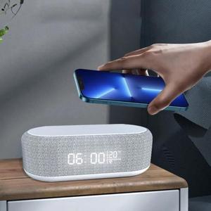 Wireless Charger, 15W Fast Charging Wireless Charger, Multifunctional Alarm Clock, Phone Fast Charging Dock Station for iPhone Samsung