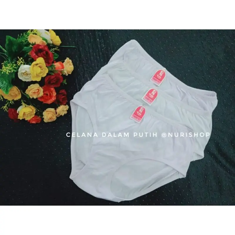 celana dalam putih wanita golden nick
