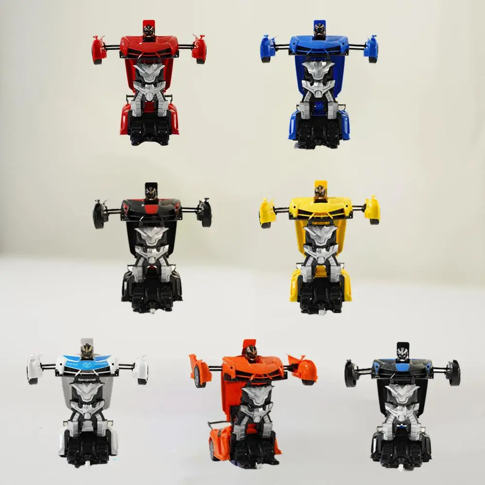 Remote Control LED Robot Car, Sports Car Race Car Model Transform Car Robot, Transforming Robot Car with LED Lights, Pleasure Toys Graduation Gift Toy, Christmas Gift