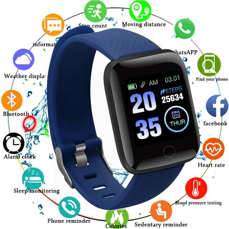 Hot selling 116plus color screen inligent celet information reminder push D13 SPORTS CELET 116plus Device Watches Smartphone Wearable