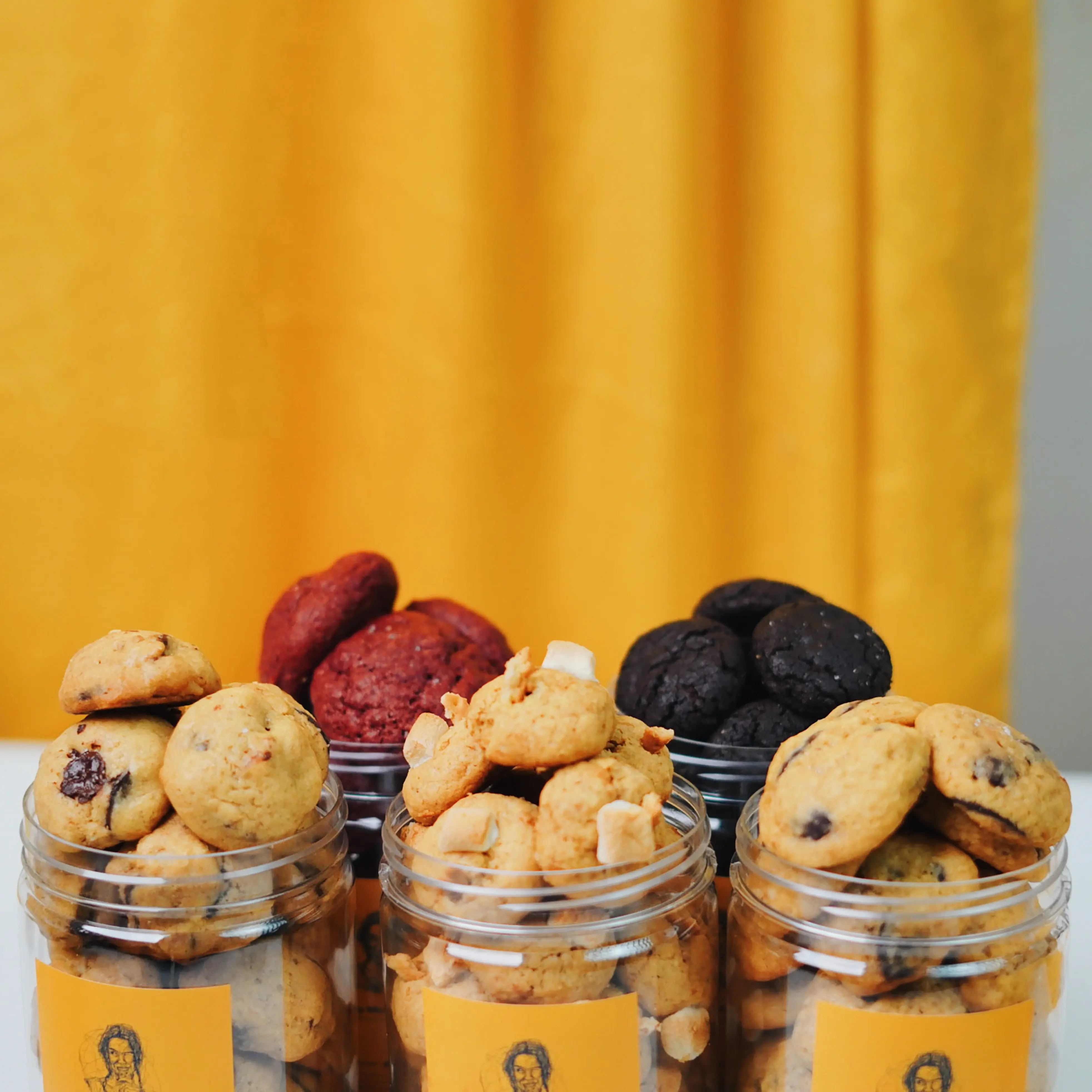 MINI SOFT BAKED CookieS JAR (MOHON BACA DESKRIPSI) Cheese Choco Cookie Toples