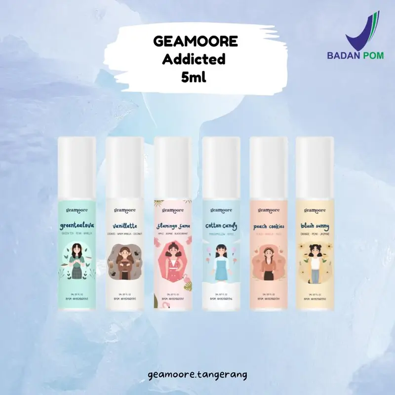 (BPOM) GEAMOORE ADDICTED SERIES 5 ML 1