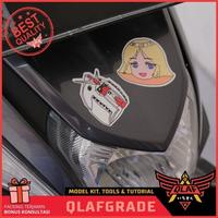 Gambar CHAR STIKER LUCU WATERPROOF universe sticker goofy RX78 dari Wahkhilaf Kota Surabaya 3 Tokopedia