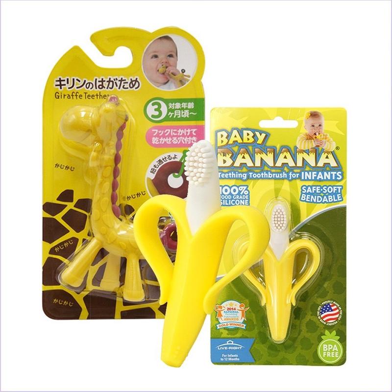 Gặm Nướu Hình Hươu Chuối Đáng Yêu An Toàn Cho Bé