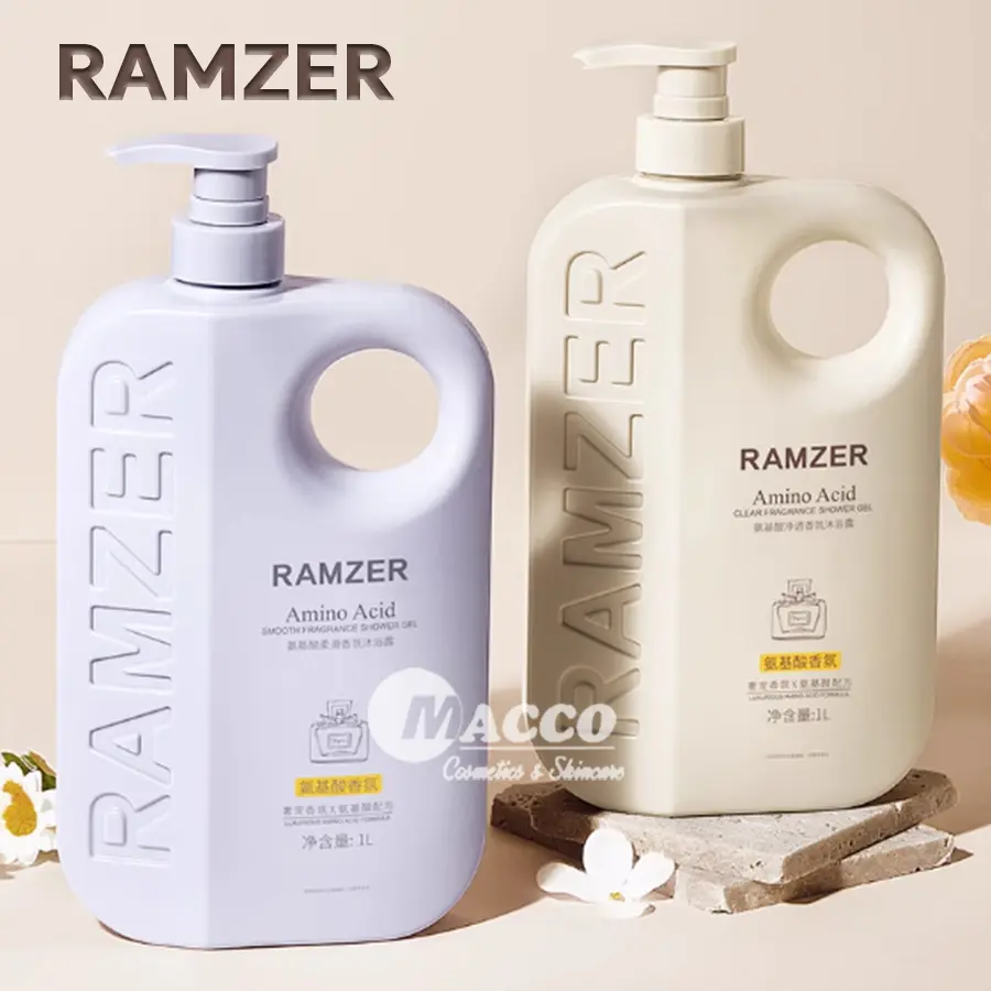 (Combo) Sữa Tắm Truyền Trắng Mùi Hương Thơm Nước Hoa Ramzer -1000ml Dưỡng Body Dưỡng Da Body Women Nữ