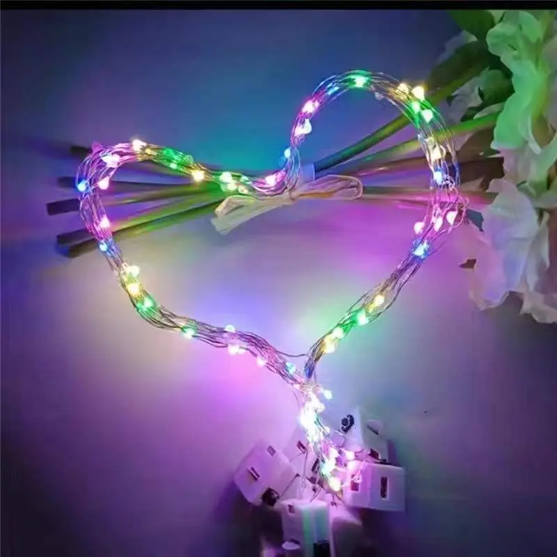 BISA COD L5420 Lampu Hias 1M 2M 3M 5M / Lampu Tumblr Kawat Hias Dekorasi / Lampu Kawat LED 0