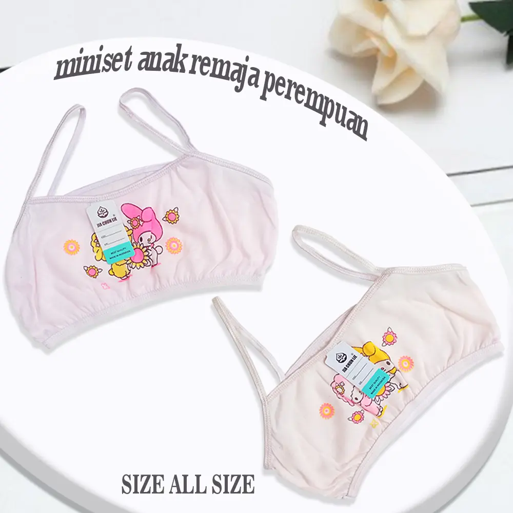 6 PCS mini set remaja miniset anak perempuan Fashion