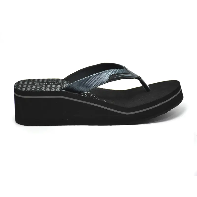 Carvil Sandal Wanita Alyssa-Lw Black/grey 1